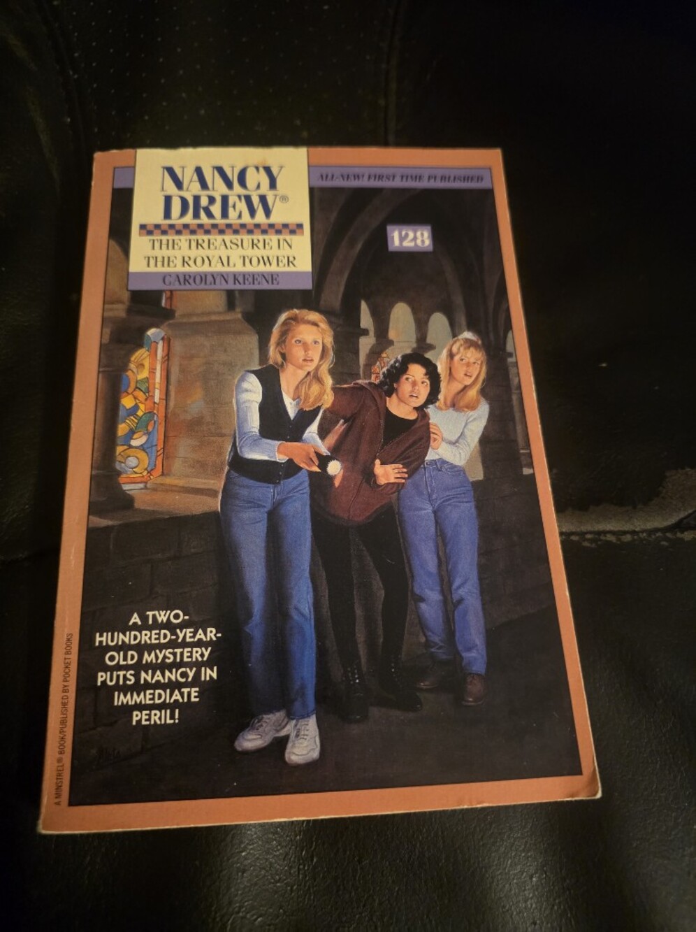 The Treasure In The Royal Tower #128 (Nancy Drew Mystery) VG Book